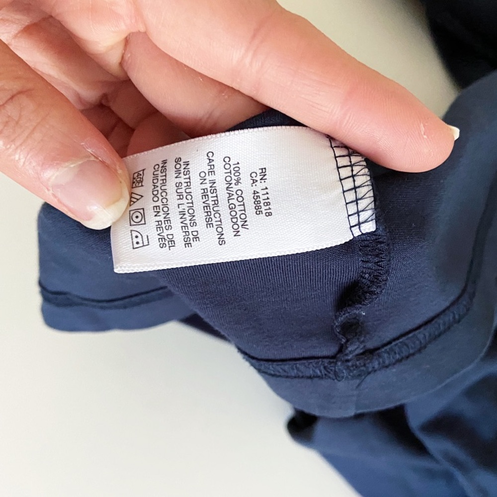 Michael Kors quarter zip navy sweater in XL - Picture 5 of 8